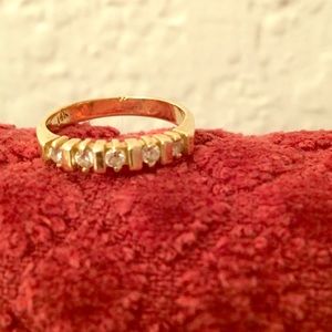 14k gold band. Price firm